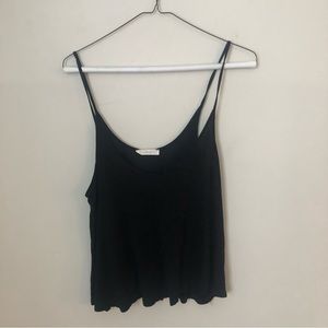 Black Lush Tank Top